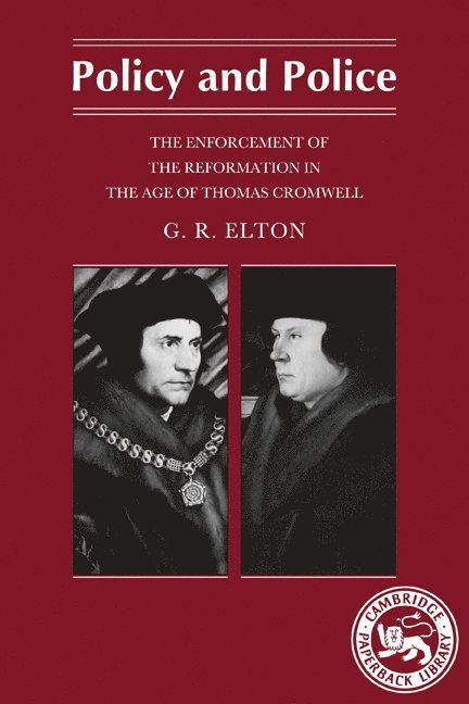 G. R. Elton, Geoffrey R. Elton - Policy and Police, Häftad