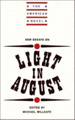 Michael Millgate - New Essays on Light in August, Häftad