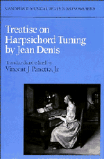 Jean Denis, Jr. Panetta, Vincent J., Vincent J. Jr. Panetta - Treatise on Harpsichord Tuning, Häftad