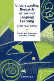 bokomslag Understanding Research in Second Language Learning