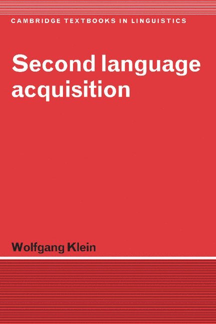 Second Language Acquisition 1