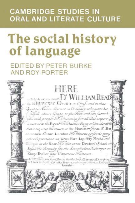 The Social History of Language 1
