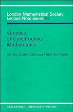 bokomslag Varieties of Constructive Mathematics
