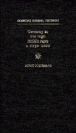 Horst Fuhrmann - Germany in the High Middle Ages, Häftad