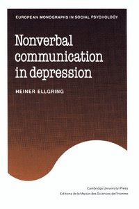 bokomslag Non-verbal Communication in Depression