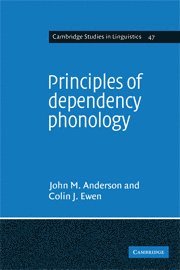 Principles of Dependency Phonology