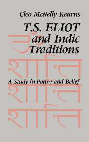 bokomslag T. S. Eliot and Indic Traditions