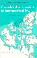 Donat Pharand - Canada's Arctic Waters in International Law, Inbunden