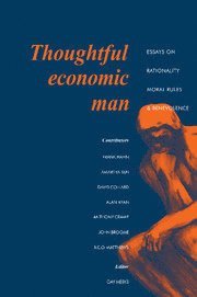 bokomslag Thoughtful Economic Man