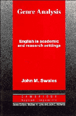 John Swales - Genre Analysis, Inbunden