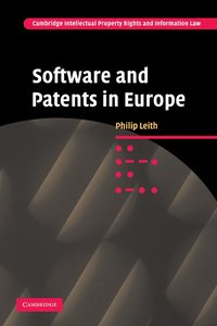 bokomslag Software and Patents in Europe