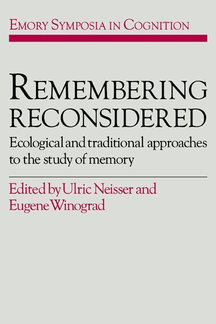 Remembering Reconsidered 1