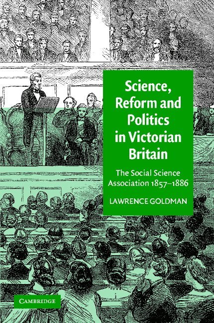 Science, Reform, and Politics in Victorian Britain 1