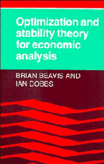 Brian Beavis, Ian Dobbs - Optimisation and Stability Theory for Economic Analysis, Inbunden