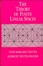 The Theory of Finite Linear Spaces 1