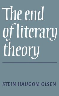bokomslag The End of Literary Theory