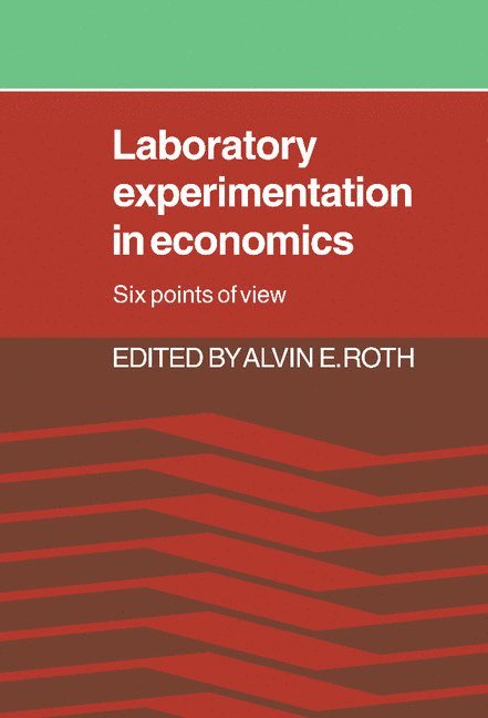 Laboratory Experimentation in Economics 1