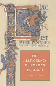 Aristocracy of Norman England 1