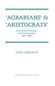 bokomslag 'Agrarians' and 'Aristocrats'