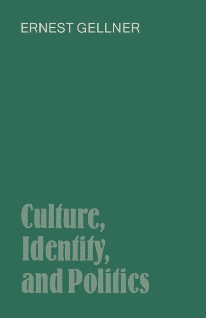 Culture, Identity, and Politics 1
