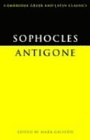 bokomslag Sophocles: Antigone