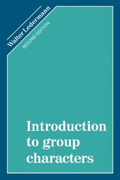 bokomslag Introduction to Group Characters