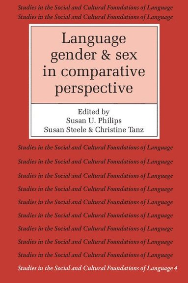 bokomslag Language, Gender, and Sex in Comparative Perspective