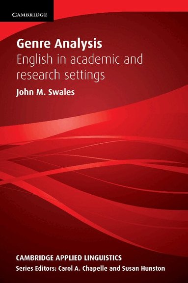 John Swales, Michael H. Long, Jack C. Richards - Genre Analysis, Häftad