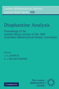 bokomslag Diophantine Analysis