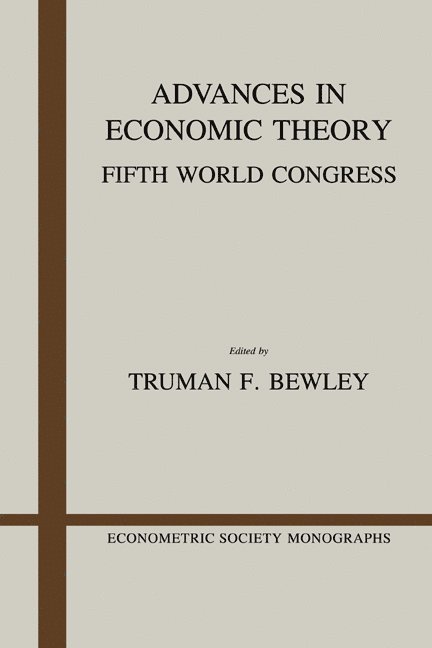 Truman Fassett Bewley - Advances in Economic Theory, Inbunden