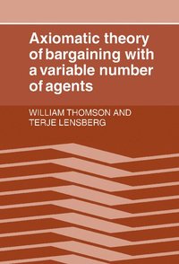 bokomslag Axiomatic Theory of Bargaining with a Variable Number of Agents