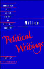 John Milton, Martin Dzelzainis - Milton: Political Writings, Inbunden