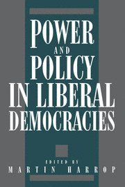 bokomslag Power and Policy in Liberal Democracies