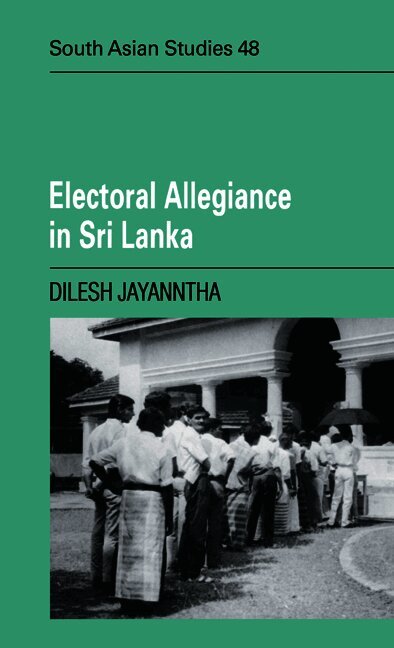 Electoral Allegiance in Sri Lanka