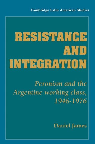 Daniel James - Resistance and Integration, Inbunden