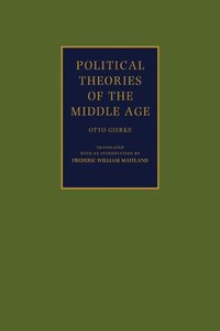 bokomslag Political Theories of the Middle Age