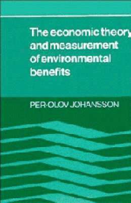 bokomslag The Economic Theory and Measurement of Environmental Benefits