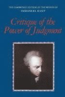 bokomslag Critique of the Power of Judgment
