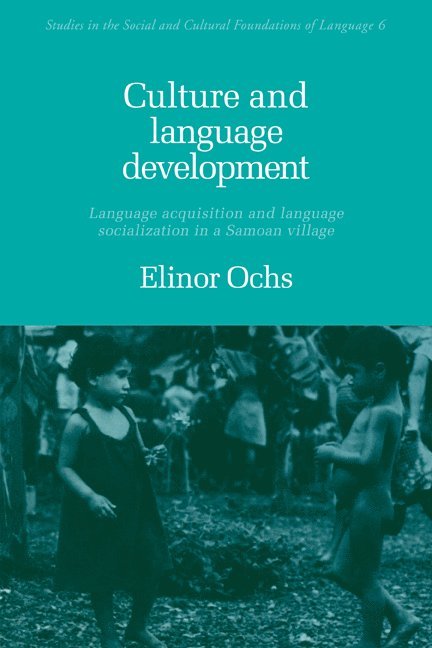 Culture and Language Development 1