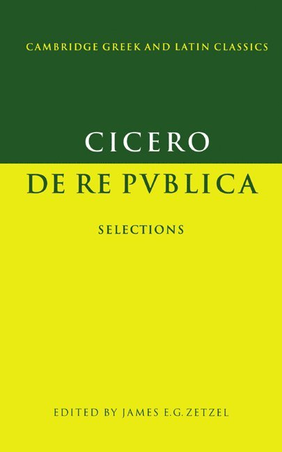 Cicero: De re publica 1