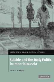 bokomslag Suicide and the Body Politic in Imperial Russia