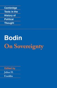 bokomslag Bodin: On Sovereignty