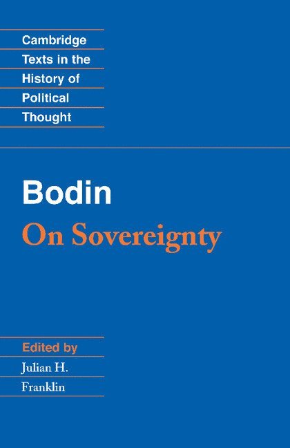Bodin: On Sovereignty 1