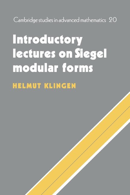 Introductory Lectures on Siegel Modular Forms 1