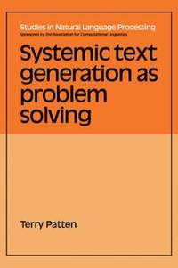 bokomslag Systemic Text Generation as Problem Solving