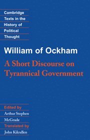 bokomslag William of Ockham: A Short Discourse on Tyrannical Government