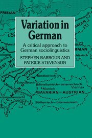 Variation in German 1