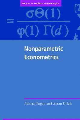 bokomslag Nonparametric Econometrics