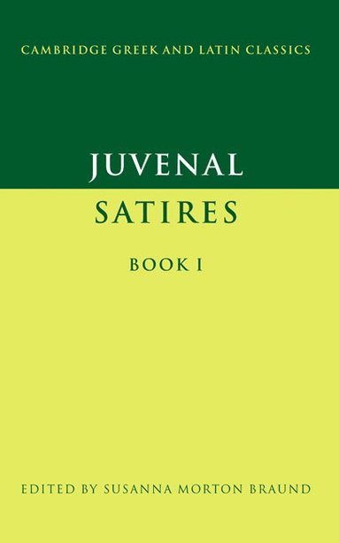 bokomslag Juvenal: Satires Book I