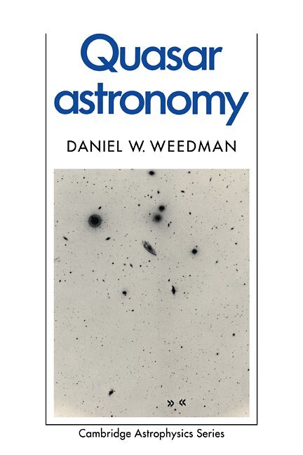 Daniel W. Weedman - Quasar Astronomy, Häftad
